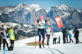 27.03.2022, Zweisimmen-Sparenmoos, Switzerland (SUI): Jon-Fadri Nufer(SUI) - Swiss Championships cross-country, relay, Zweisimmen-Sparenmoos (SUI). www.nordicfocus.com. © Modica/NordicFocus. Every downloaded picture is fee-liable.
