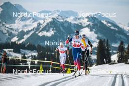 27.03.2022, Zweisimmen-Sparenmoos, Switzerland (SUI): Lea Fischer (SUI) - Swiss Championships cross-country, relay, Zweisimmen-Sparenmoos (SUI). www.nordicfocus.com. © Modica/NordicFocus. Every downloaded picture is fee-liable.