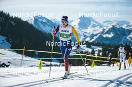 27.03.2022, Zweisimmen-Sparenmoos, Switzerland (SUI): Aita Kaufmann (SUI) - Swiss Championships cross-country, relay, Zweisimmen-Sparenmoos (SUI). www.nordicfocus.com. © Modica/NordicFocus. Every downloaded picture is fee-liable.