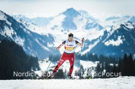 27.03.2022, Zweisimmen-Sparenmoos, Switzerland (SUI): Severin Naepflin(SUI) - Swiss Championships cross-country, relay, Zweisimmen-Sparenmoos (SUI). www.nordicfocus.com. © Modica/NordicFocus. Every downloaded picture is fee-liable.