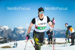 27.03.2022, Zweisimmen-Sparenmoos, Switzerland (SUI): Fabienne Alder(SUI) - Swiss Championships cross-country, relay, Zweisimmen-Sparenmoos (SUI). www.nordicfocus.com. © Modica/NordicFocus. Every downloaded picture is fee-liable.