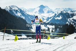 27.03.2022, Zweisimmen-Sparenmoos, Switzerland (SUI): Severin Mueller(SUI) - Swiss Championships cross-country, relay, Zweisimmen-Sparenmoos (SUI). www.nordicfocus.com. © Modica/NordicFocus. Every downloaded picture is fee-liable.