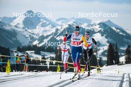 27.03.2022, Zweisimmen-Sparenmoos, Switzerland (SUI): Lea Fischer (SUI), Desiree Steiner (SUI), (l-r)  - Swiss Championships cross-country, relay, Zweisimmen-Sparenmoos (SUI). www.nordicfocus.com. © Modica/NordicFocus. Every downloaded picture is fee-liable.