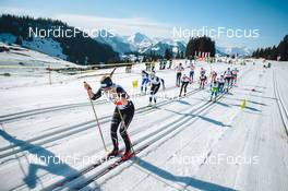 27.03.2022, Zweisimmen-Sparenmoos, Switzerland (SUI): Sarah Meisser (SUI) - Swiss Championships cross-country, relay, Zweisimmen-Sparenmoos (SUI). www.nordicfocus.com. © Modica/NordicFocus. Every downloaded picture is fee-liable.