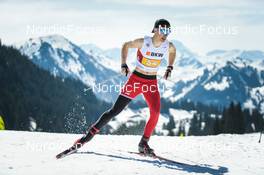 27.03.2022, Zweisimmen-Sparenmoos, Switzerland (SUI): Yanick Baessler(SUI) - Swiss Championships cross-country, relay, Zweisimmen-Sparenmoos (SUI). www.nordicfocus.com. © Modica/NordicFocus. Every downloaded picture is fee-liable.