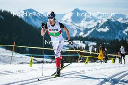 27.03.2022, Zweisimmen-Sparenmoos, Switzerland (SUI): Giuliana Werro (SUI) - Swiss Championships cross-country, relay, Zweisimmen-Sparenmoos (SUI). www.nordicfocus.com. © Modica/NordicFocus. Every downloaded picture is fee-liable.