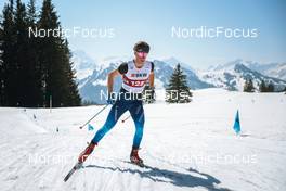 25.03.2022, Zweisimmen-Sparenmoos, Switzerland (SUI): Cyril Faehndrich (SUI) - Swiss Championships cross-country, skiathlon, Zweisimmen-Sparenmoos (SUI). www.nordicfocus.com. © Modica/NordicFocus. Every downloaded picture is fee-liable.