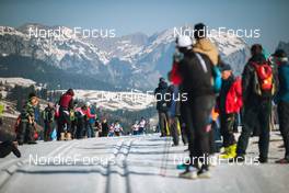 25.03.2022, Zweisimmen-Sparenmoos, Switzerland (SUI): Roman Alder (SUI), Antonin Savary (SUI), Gianluca Walpen (SUI), (l-r)  - Swiss Championships cross-country, skiathlon, Zweisimmen-Sparenmoos (SUI). www.nordicfocus.com. © Modica/NordicFocus. Every downloaded picture is fee-liable.