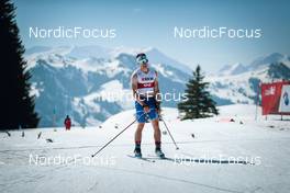 25.03.2022, Zweisimmen-Sparenmoos, Switzerland (SUI): Robin Frommelt (SUI) - Swiss Championships cross-country, skiathlon, Zweisimmen-Sparenmoos (SUI). www.nordicfocus.com. © Modica/NordicFocus. Every downloaded picture is fee-liable.