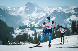 25.03.2022, Zweisimmen-Sparenmoos, Switzerland (SUI): Mario Baessler (SUI) - Swiss Championships cross-country, skiathlon, Zweisimmen-Sparenmoos (SUI). www.nordicfocus.com. © Modica/NordicFocus. Every downloaded picture is fee-liable.
