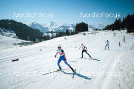 25.03.2022, Zweisimmen-Sparenmoos, Switzerland (SUI): Maximilian Alexander Wanger (SUI) - Swiss Championships cross-country, skiathlon, Zweisimmen-Sparenmoos (SUI). www.nordicfocus.com. © Modica/NordicFocus. Every downloaded picture is fee-liable.