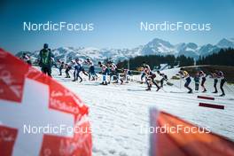 25.03.2022, Zweisimmen-Sparenmoos, Switzerland (SUI): Mens race - Swiss Championships cross-country, skiathlon, Zweisimmen-Sparenmoos (SUI). www.nordicfocus.com. © Modica/NordicFocus. Every downloaded picture is fee-liable.