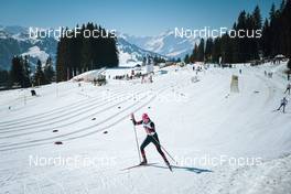 25.03.2022, Zweisimmen-Sparenmoos, Switzerland (SUI): Jon-Fadri Nufer (SUI) - Swiss Championships cross-country, skiathlon, Zweisimmen-Sparenmoos (SUI). www.nordicfocus.com. © Modica/NordicFocus. Every downloaded picture is fee-liable.