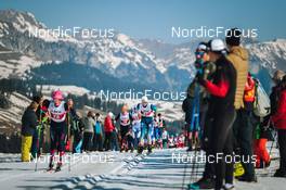 25.03.2022, Zweisimmen-Sparenmoos, Switzerland (SUI): Silvan Lauber (SUI) - Swiss Championships cross-country, skiathlon, Zweisimmen-Sparenmoos (SUI). www.nordicfocus.com. © Modica/NordicFocus. Every downloaded picture is fee-liable.