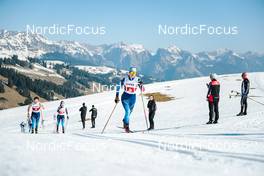 25.03.2022, Zweisimmen-Sparenmoos, Switzerland (SUI): Lydia Hiernickel (SUI) - Swiss Championships cross-country, skiathlon, Zweisimmen-Sparenmoos (SUI). www.nordicfocus.com. © Modica/NordicFocus. Every downloaded picture is fee-liable.