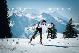 25.03.2022, Zweisimmen-Sparenmoos, Switzerland (SUI): Roman Alder (SUI) - Swiss Championships cross-country, skiathlon, Zweisimmen-Sparenmoos (SUI). www.nordicfocus.com. © Modica/NordicFocus. Every downloaded picture is fee-liable.