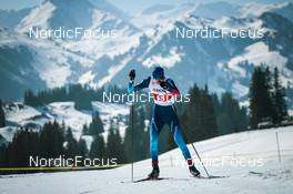 25.03.2022, Zweisimmen-Sparenmoos, Switzerland (SUI): Gianluca Walpen (SUI) - Swiss Championships cross-country, skiathlon, Zweisimmen-Sparenmoos (SUI). www.nordicfocus.com. © Modica/NordicFocus. Every downloaded picture is fee-liable.