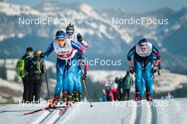 25.03.2022, Zweisimmen-Sparenmoos, Switzerland (SUI): Laurien Van Der Graaff (SUI) - Swiss Championships cross-country, skiathlon, Zweisimmen-Sparenmoos (SUI). www.nordicfocus.com. © Modica/NordicFocus. Every downloaded picture is fee-liable.