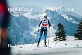 25.03.2022, Zweisimmen-Sparenmoos, Switzerland (SUI): Desiree Steiner (SUI) - Swiss Championships cross-country, skiathlon, Zweisimmen-Sparenmoos (SUI). www.nordicfocus.com. © Modica/NordicFocus. Every downloaded picture is fee-liable.