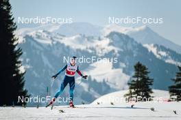 25.03.2022, Zweisimmen-Sparenmoos, Switzerland (SUI): Nadine Faehndrich (SUI) - Swiss Championships cross-country, skiathlon, Zweisimmen-Sparenmoos (SUI). www.nordicfocus.com. © Modica/NordicFocus. Every downloaded picture is fee-liable.