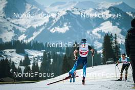 25.03.2022, Zweisimmen-Sparenmoos, Switzerland (SUI): Mario Baessler (SUI) - Swiss Championships cross-country, skiathlon, Zweisimmen-Sparenmoos (SUI). www.nordicfocus.com. © Modica/NordicFocus. Every downloaded picture is fee-liable.