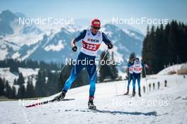 25.03.2022, Zweisimmen-Sparenmoos, Switzerland (SUI): Jonas Baumann (SUI) - Swiss Championships cross-country, skiathlon, Zweisimmen-Sparenmoos (SUI). www.nordicfocus.com. © Modica/NordicFocus. Every downloaded picture is fee-liable.