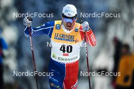 26.11.2022, Ruka, Finland (FIN): Maurice Manificat (FRA) - FIS world cup cross-country, 10km, Ruka (FIN). www.nordicfocus.com. © Thibaut/NordicFocus. Every downloaded picture is fee-liable.