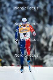 26.11.2022, Ruka, Finland (FIN): Maurice Manificat (FRA) - FIS world cup cross-country, 10km, Ruka (FIN). www.nordicfocus.com. © Thibaut/NordicFocus. Every downloaded picture is fee-liable.