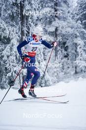 26.11.2022, Ruka, Finland (FIN): Sophia Laukli (USA) - FIS world cup cross-country, 10km, Ruka (FIN). www.nordicfocus.com. © Thibaut/NordicFocus. Every downloaded picture is fee-liable.