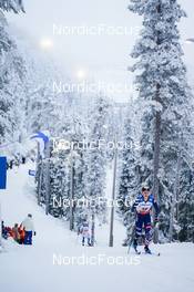 26.11.2022, Ruka, Finland (FIN): Jessie Diggins (USA) - FIS world cup cross-country, 10km, Ruka (FIN). www.nordicfocus.com. © Thibaut/NordicFocus. Every downloaded picture is fee-liable.