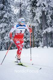 26.11.2022, Ruka, Finland (FIN): Monika Skinder (POL) - FIS world cup cross-country, 10km, Ruka (FIN). www.nordicfocus.com. © Thibaut/NordicFocus. Every downloaded picture is fee-liable.