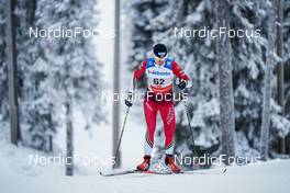 26.11.2022, Ruka, Finland (FIN): Heli Heiskanen (FIN) - FIS world cup cross-country, 10km, Ruka (FIN). www.nordicfocus.com. © Thibaut/NordicFocus. Every downloaded picture is fee-liable.