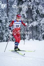 26.11.2022, Ruka, Finland (FIN): Ingvild Flugstad Oestberg (NOR) - FIS world cup cross-country, 10km, Ruka (FIN). www.nordicfocus.com. © Thibaut/NordicFocus. Every downloaded picture is fee-liable.