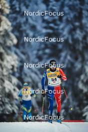 26.11.2022, Ruka, Finland (FIN): Theo Schely (FRA) - FIS world cup cross-country, 10km, Ruka (FIN). www.nordicfocus.com. © Thibaut/NordicFocus. Every downloaded picture is fee-liable.