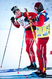 25.11.2022, Ruka, Finland (FIN): Nadine Faehndrich (SUI), warm up - FIS world cup cross-country, individual sprint, Ruka (FIN). www.nordicfocus.com. © Modica/NordicFocus. Every downloaded picture is fee-liable.