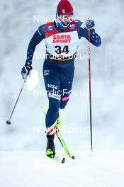25.11.2022, Ruka, Finland (FIN): Luke Jager (USA) - FIS world cup cross-country, individual sprint, Ruka (FIN). www.nordicfocus.com. © Modica/NordicFocus. Every downloaded picture is fee-liable.