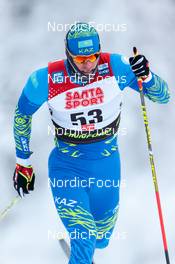 25.11.2022, Ruka, Finland (FIN): Svyatoslav Matassov (KAZ) - FIS world cup cross-country, individual sprint, Ruka (FIN). www.nordicfocus.com. © Modica/NordicFocus. Every downloaded picture is fee-liable.