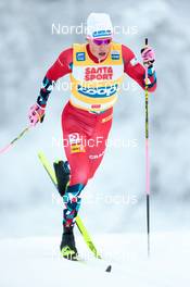25.11.2022, Ruka, Finland (FIN): Johannes Hoesflot Klaebo (NOR) - FIS world cup cross-country, individual sprint, Ruka (FIN). www.nordicfocus.com. © Modica/NordicFocus. Every downloaded picture is fee-liable.