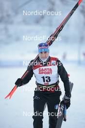 25.11.2022, Ruka, Finland (FIN): Federico Pellegrino (ITA), warm up - FIS world cup cross-country, individual sprint, Ruka (FIN). www.nordicfocus.com. © Modica/NordicFocus. Every downloaded picture is fee-liable.