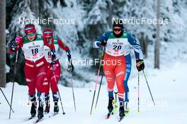 25.11.2022, Ruka, Finland (FIN): Lotta Udnes Weng (NOR), Barbora Antosova (CZE), (l-r)  - FIS world cup cross-country, individual sprint, Ruka (FIN). www.nordicfocus.com. © Modica/NordicFocus. Every downloaded picture is fee-liable.