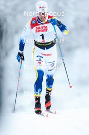 25.11.2022, Ruka, Finland (FIN): Calle Halfvarsson (SWE) - FIS world cup cross-country, individual sprint, Ruka (FIN). www.nordicfocus.com. © Modica/NordicFocus. Every downloaded picture is fee-liable.