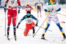 25.11.2022, Ruka, Finland (FIN): Kristine Stavaas Skistad (NOR), Tereza Beranova (CZE), Johanna Hagstroem (SWE), (l-r)  - FIS world cup cross-country, individual sprint, Ruka (FIN). www.nordicfocus.com. © Modica/NordicFocus. Every downloaded picture is fee-liable.