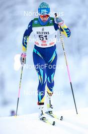 25.11.2022, Ruka, Finland (FIN): Darya Ryazhko (KAZ) - FIS world cup cross-country, individual sprint, Ruka (FIN). www.nordicfocus.com. © Modica/NordicFocus. Every downloaded picture is fee-liable.