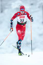 25.11.2022, Ruka, Finland (FIN): Lars Agnar Hjelmeset (NOR) - FIS world cup cross-country, individual sprint, Ruka (FIN). www.nordicfocus.com. © Modica/NordicFocus. Every downloaded picture is fee-liable.