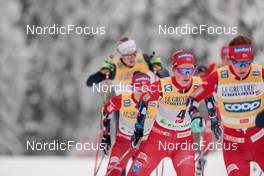 27.11.2022, Ruka, Finland (FIN): Anne Kjersti Kalvaa (NOR) - FIS world cup cross-country, pursuit, Ruka (FIN). www.nordicfocus.com. © Modica/NordicFocus. Every downloaded picture is fee-liable.
