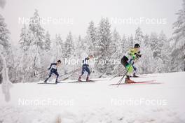 27.11.2022, Ruka, Finland (FIN): Alayna Sonnesyn (USA), Julia Kern (USA), (l-r)  - FIS world cup cross-country, pursuit, Ruka (FIN). www.nordicfocus.com. © Modica/NordicFocus. Every downloaded picture is fee-liable.