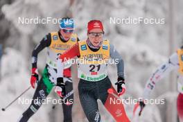 27.11.2022, Ruka, Finland (FIN): Katherine Stewart-Jones (CAN) - FIS world cup cross-country, pursuit, Ruka (FIN). www.nordicfocus.com. © Modica/NordicFocus. Every downloaded picture is fee-liable.