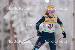 27.11.2022, Ruka, Finland (FIN): Lisa Lohmann (GER) - FIS world cup cross-country, pursuit, Ruka (FIN). www.nordicfocus.com. © Modica/NordicFocus. Every downloaded picture is fee-liable.