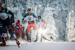 27.11.2022, Ruka, Finland (FIN): Theo Schely (FRA) - FIS world cup cross-country, pursuit, Ruka (FIN). www.nordicfocus.com. © Modica/NordicFocus. Every downloaded picture is fee-liable.