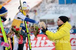 27.11.2022, Ruka, Finland (FIN): Frida Karlsson (SWE), (l-r) - FIS world cup cross-country, pursuit, Ruka (FIN). www.nordicfocus.com. © Modica/NordicFocus. Every downloaded picture is fee-liable.